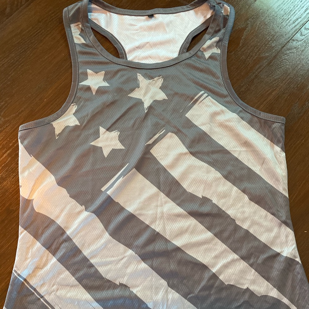 Stars/stripes workout tank